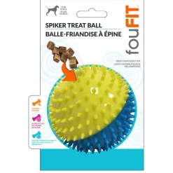Spiker Treat Ball Dog Toy
