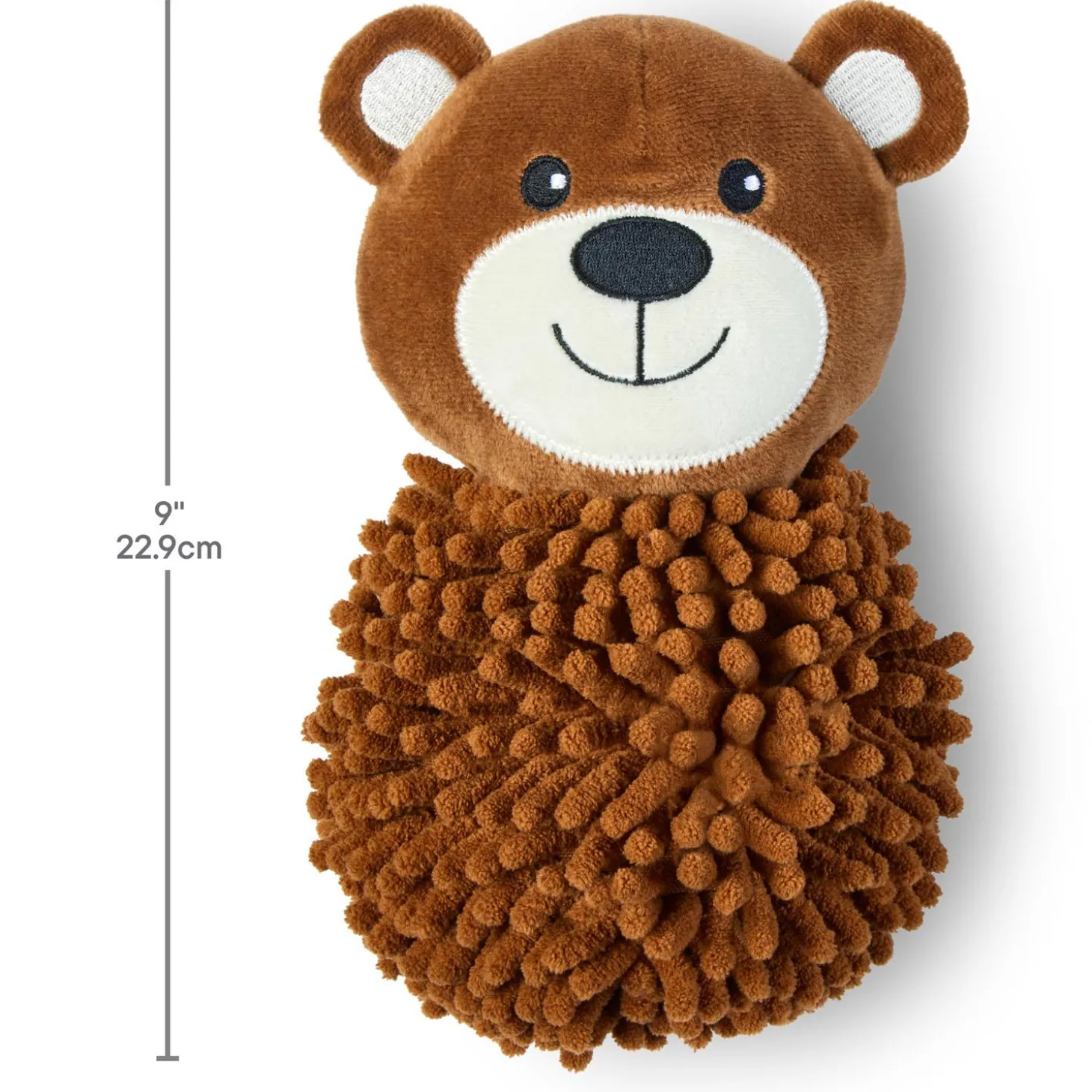 Spikey Bear Ball Dog Toy
