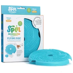 Spin Accessories Medium Level Blue Flying Disc Lick Mat