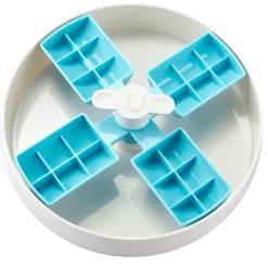 Spin Easy Level Blue Windmill Interactive Slow Feeder