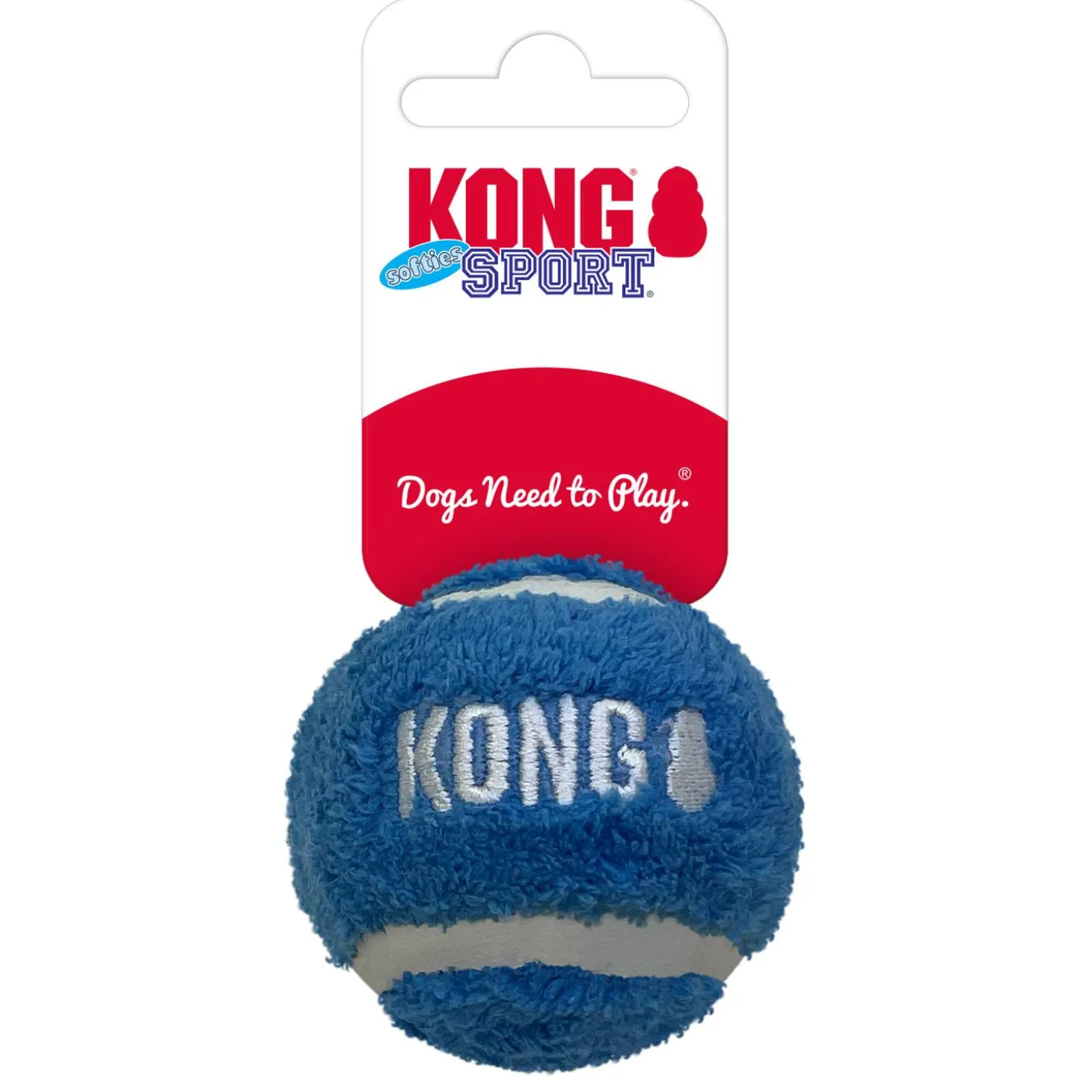 Sport Softies Ball Assorted Colours Dog Toy