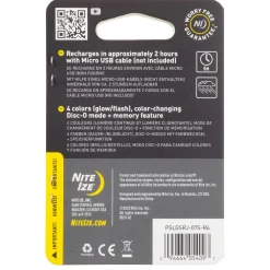 SpotLit Rechargeable Disc-O Tech Collar Light