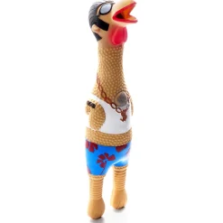 Squawkers Earl Chicken Dog Toy