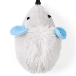 Squeaky Grey Mouse Cat Toy