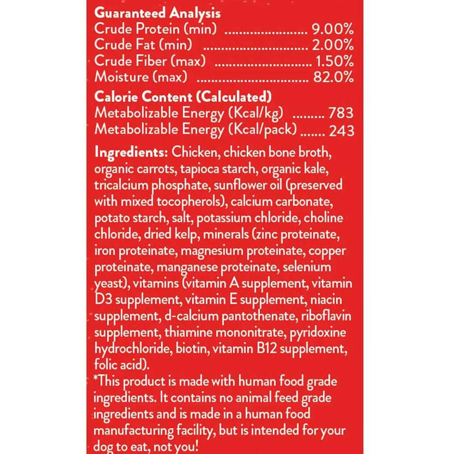 Stella's Stew Cage-Free Chicken Recipe Dog Food