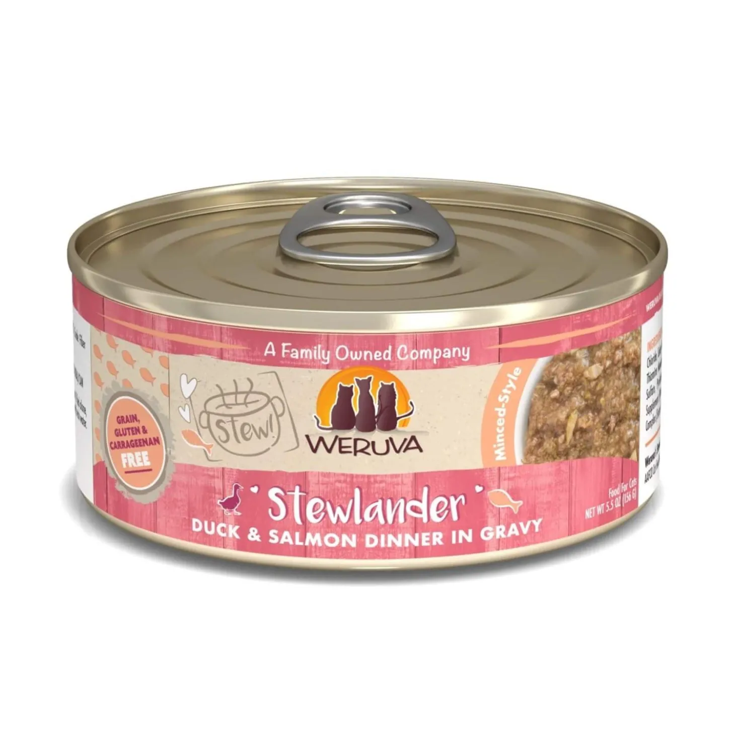 Stew! Stewlander Duck & Salmon Dinner Cat Food