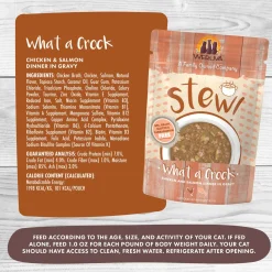 Stew! What a Crock Chicken & Salmon Dinner Cat Food