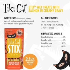 Stix Salmon in Creamy Gravy Cat Treats