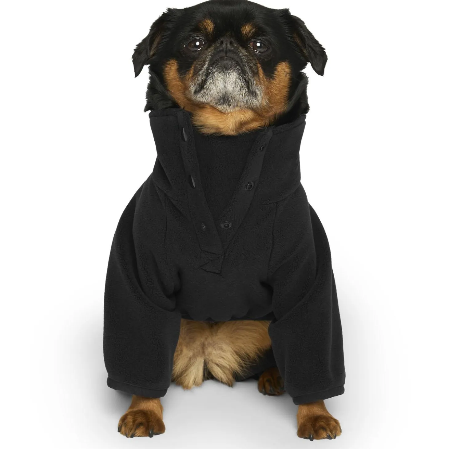 Stretch Body Warmer Black Sweater