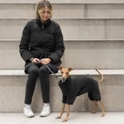 Stretch Body Warmer Black Sweater