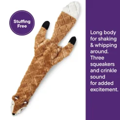 Stuff-less Fox Dog Toy