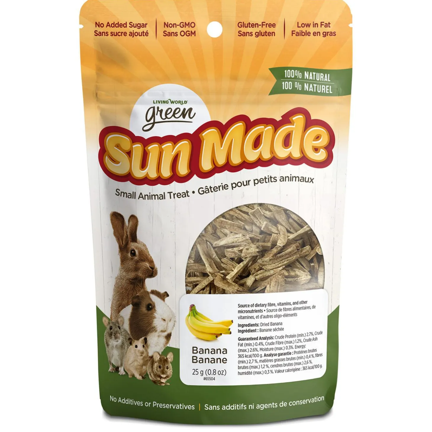 Sun Made Banana Small Animal Treats