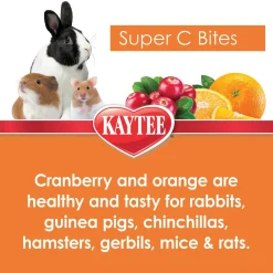 Super C Bites Cranberry & Orange Flavour Small Animal Treats