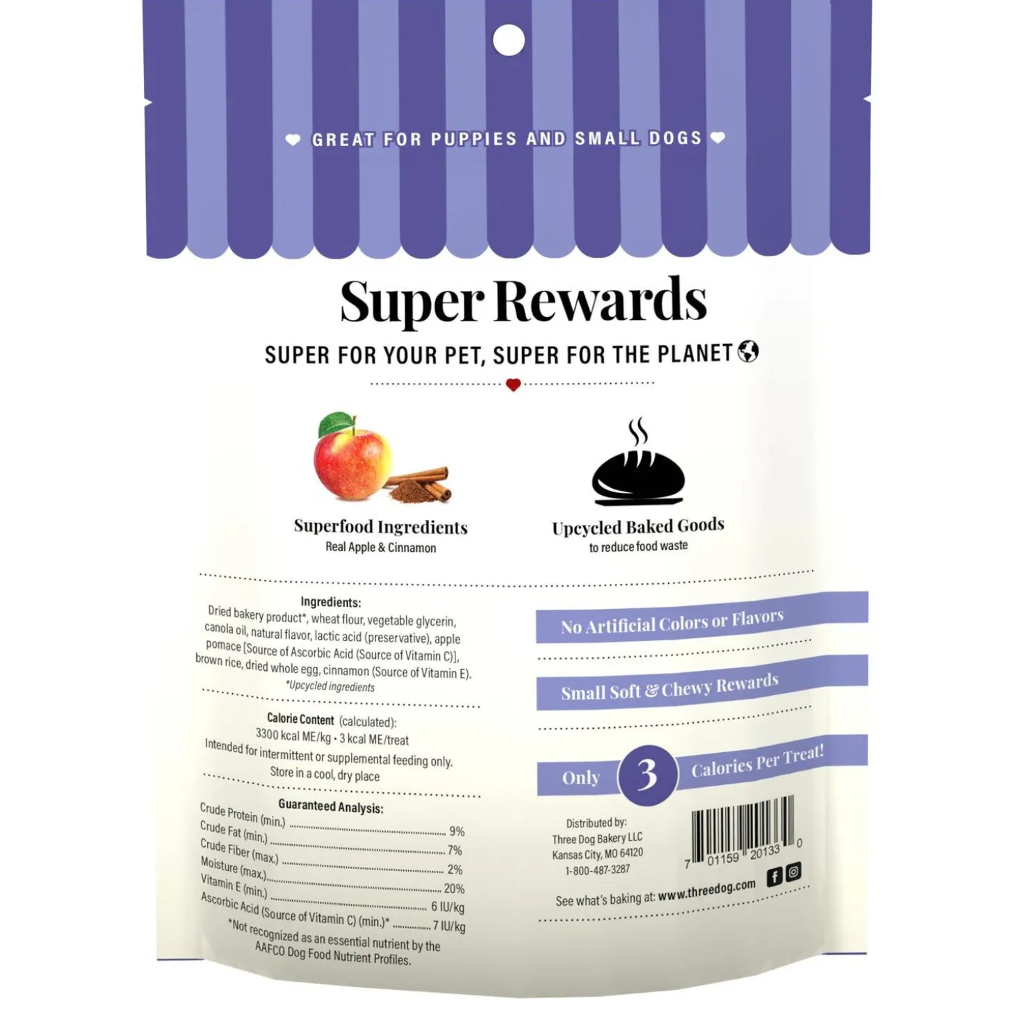 Super Rewards Orchard Apple Pie Dog Treats