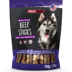 Superfood Beef Sticks Dog Treats
