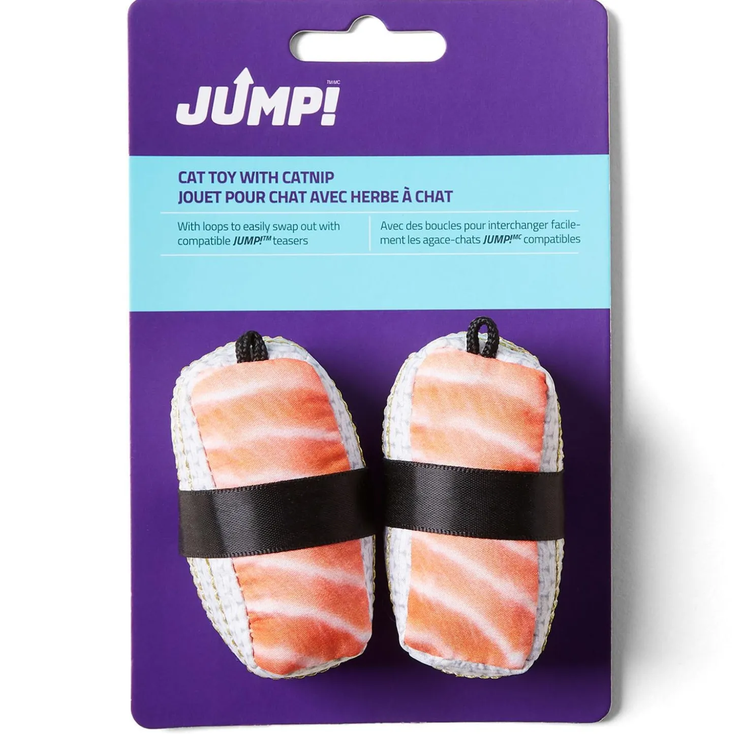 Sushi Salmon Nigiri Cat Toy