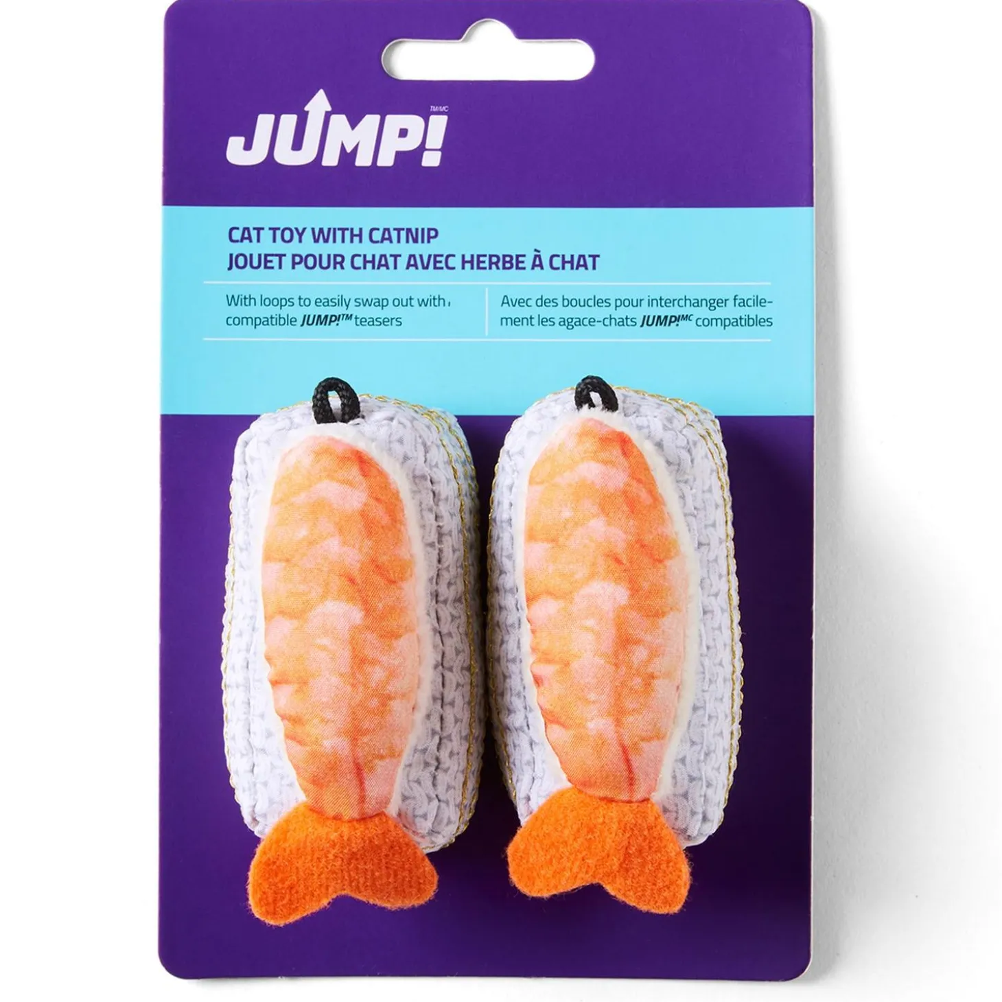 Sushi Shrimp Nigiri Cat Toy