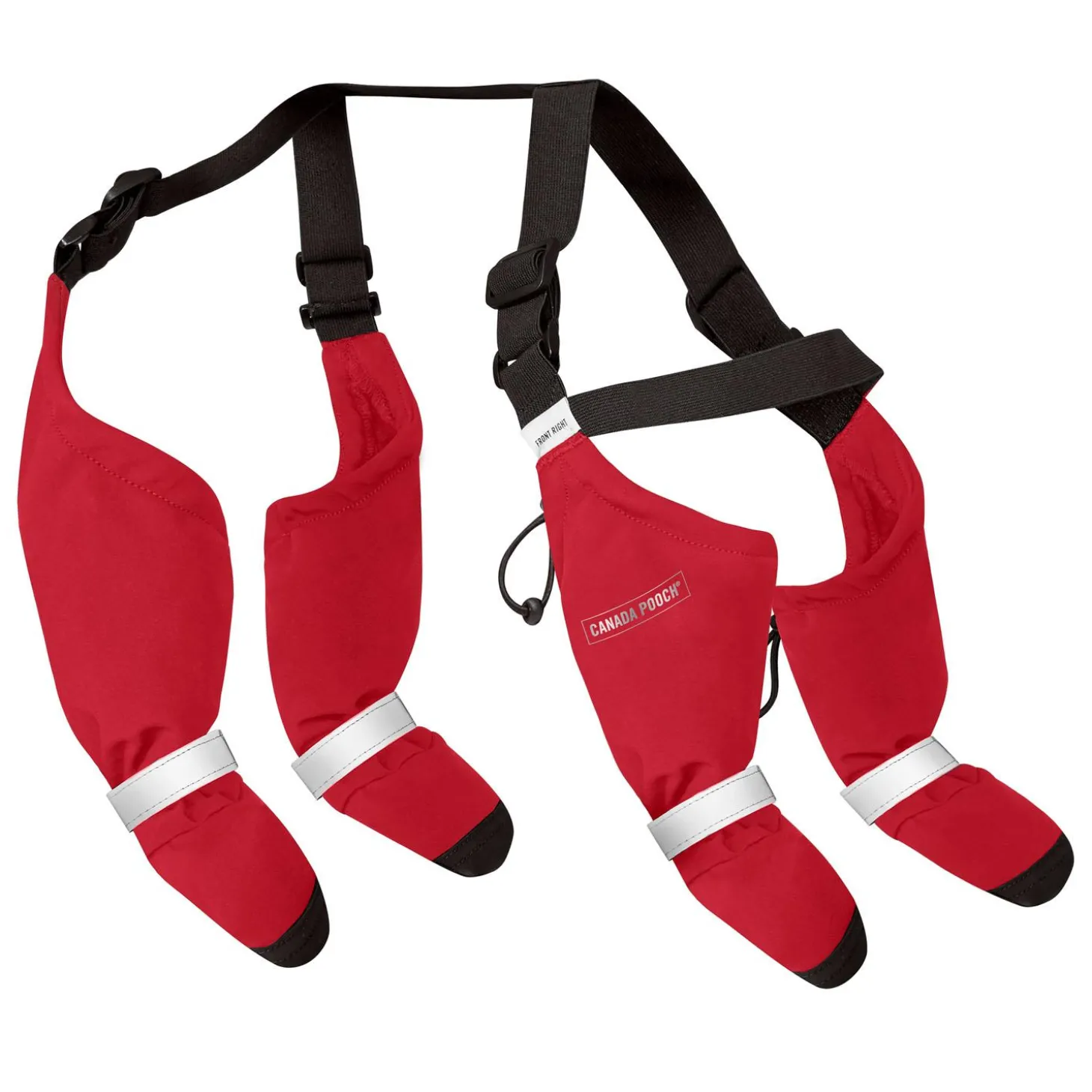 Suspender Short Red Dog Boots
