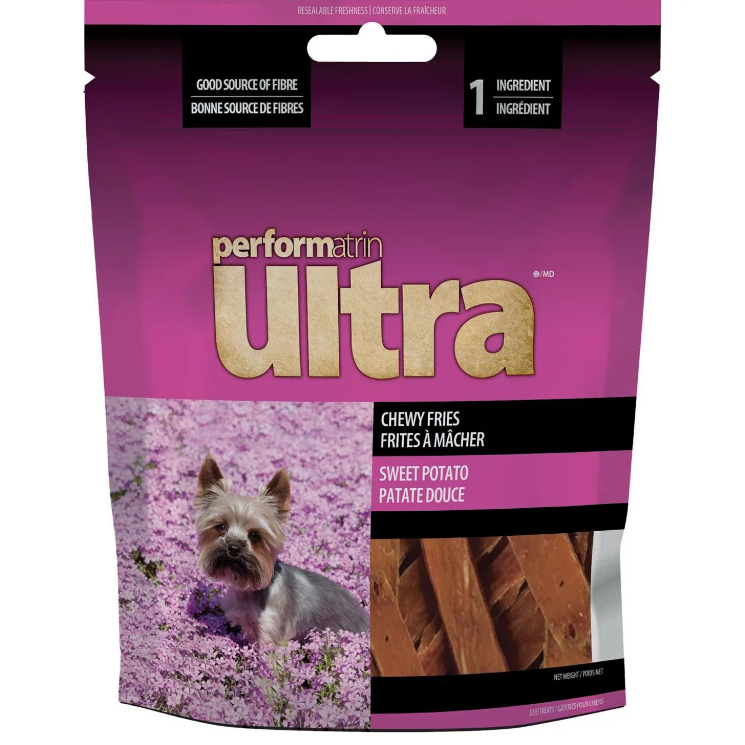 Sweet Potato Chewy Fries Dog Treats