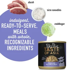 Taste of Asia Peking Duck with Duck in Broth Adult Dog Food