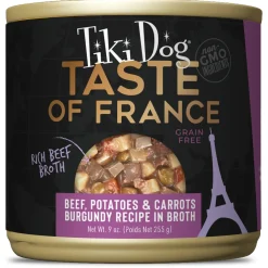 Taste of France Beef, Potatoes & Carrots Burgundy Recipe in Broth Adult Dog Food