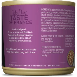 Taste of France Beef, Potatoes & Carrots Burgundy Recipe in Broth Adult Dog Food