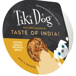 Taste of the World India Chicken Masala Recipe in Broth Adult Dog Food