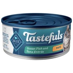 Tastefuls Natural Pate Ocean Fish & Tuna Entree Adult Cat Food
