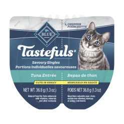 Tastefuls Savoury Singles Tuna Entree Cuts in Gravy Adult Cat Food