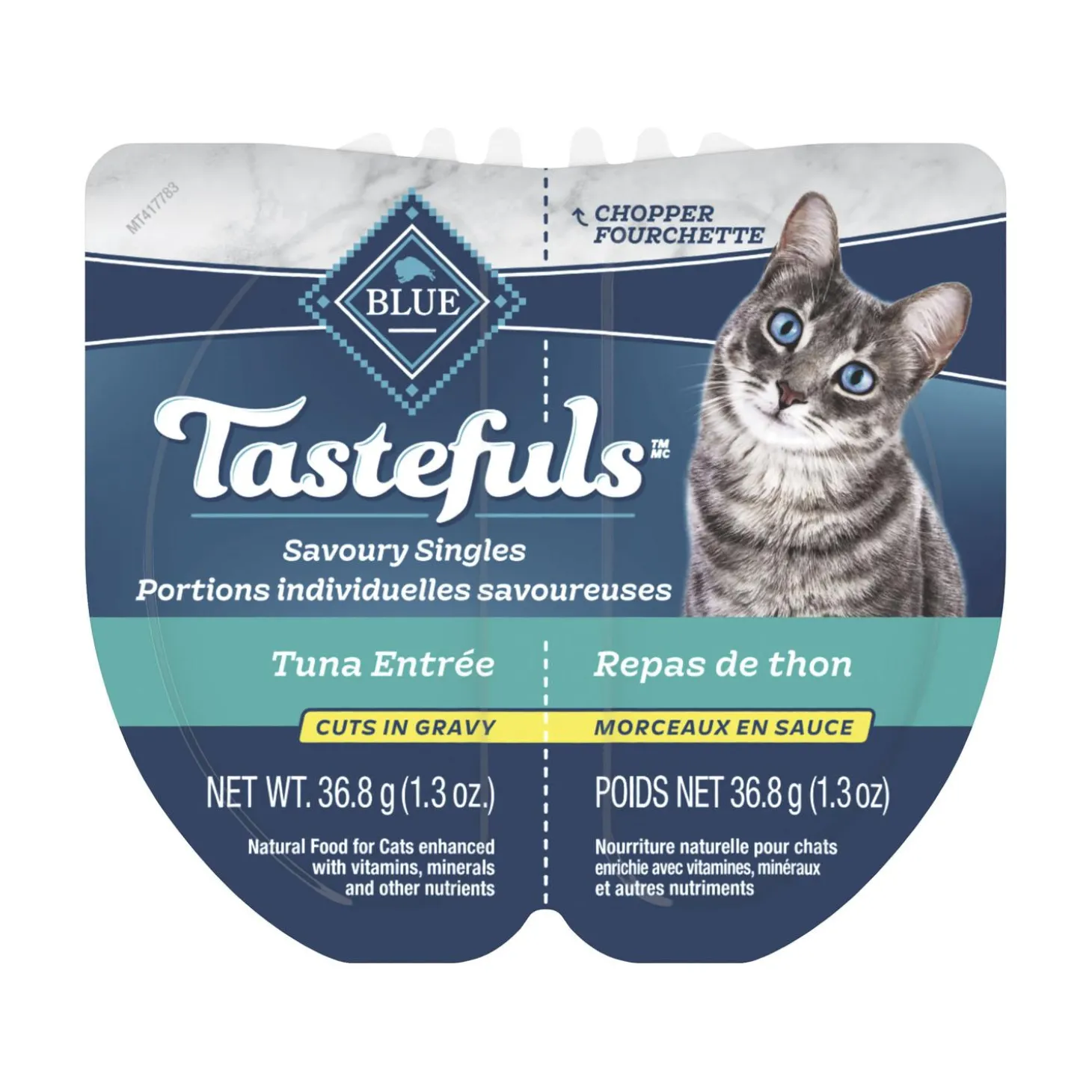 Tastefuls Savoury Singles Tuna Entree Cuts in Gravy Adult Cat Food