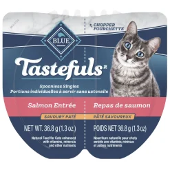 Tastefuls Spoonless Singles Salmon Entree Pate Adult Cat Food
