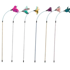 Teaser Wand Assorted Cat Toy