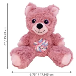 Teddy Knots Assorted Colours Dog Toy