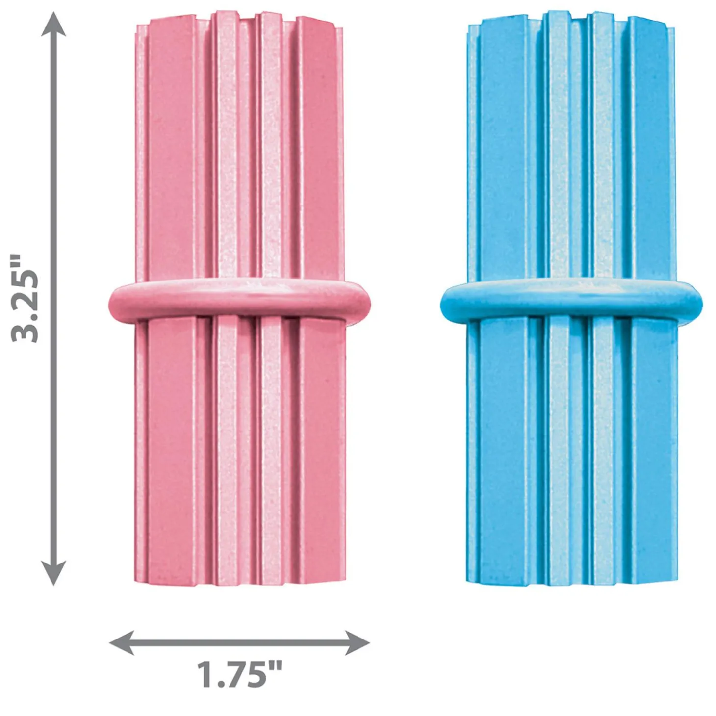 Teething Stick Assorted Colours Puppy Dog Toy