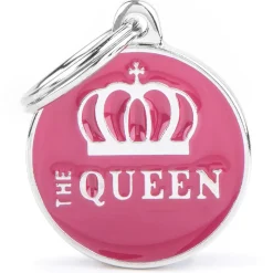 The Queen Circle ID Tag