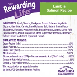 The Rewarding Life Lamb & Salmon Recipe Dog Treats