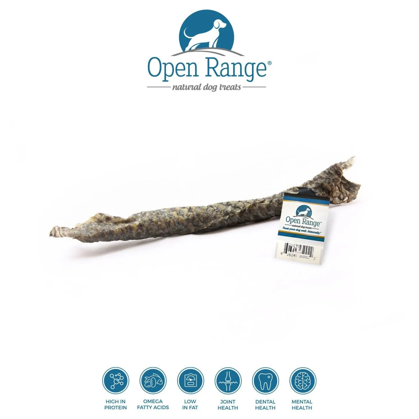 Tilapia Fish Skins Dog Treat