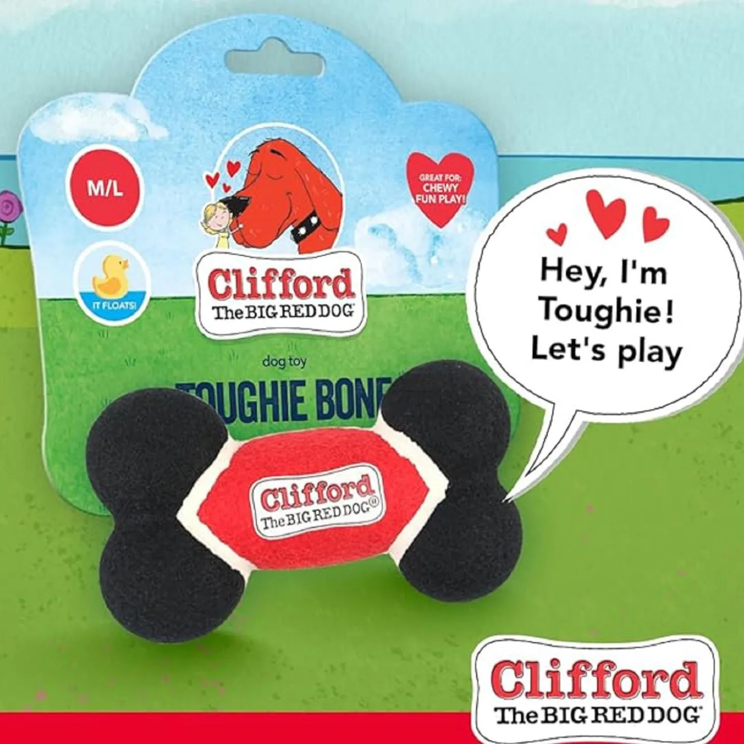 Toughie Bone Dog Toy