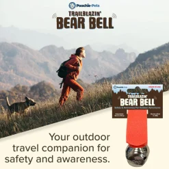 Trailblazin' Orange Bear Bell