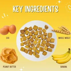 Trainers Peanut Butter & Banana Dog Treats