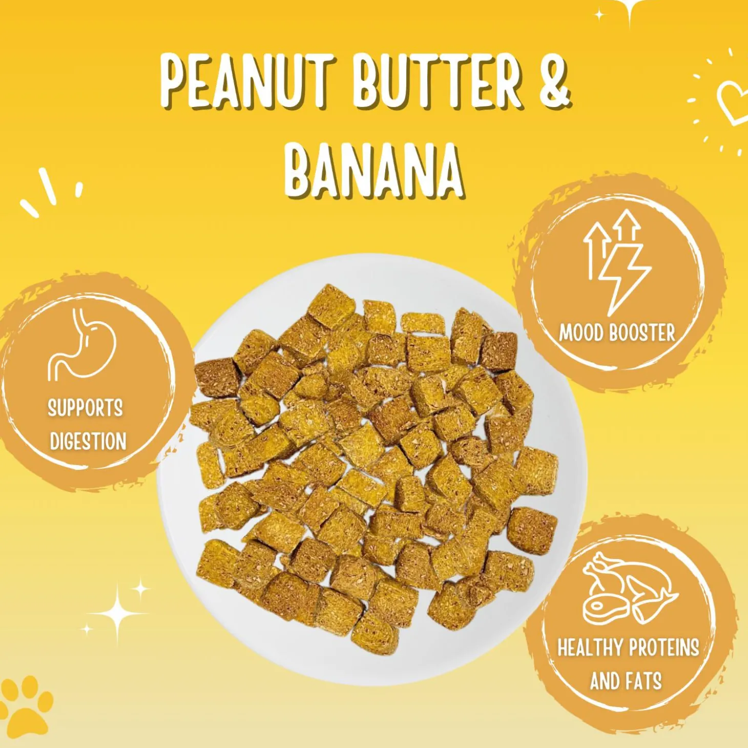 Trainers Peanut Butter & Banana Dog Treats