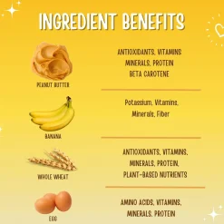 Trainers Peanut Butter & Banana Dog Treats