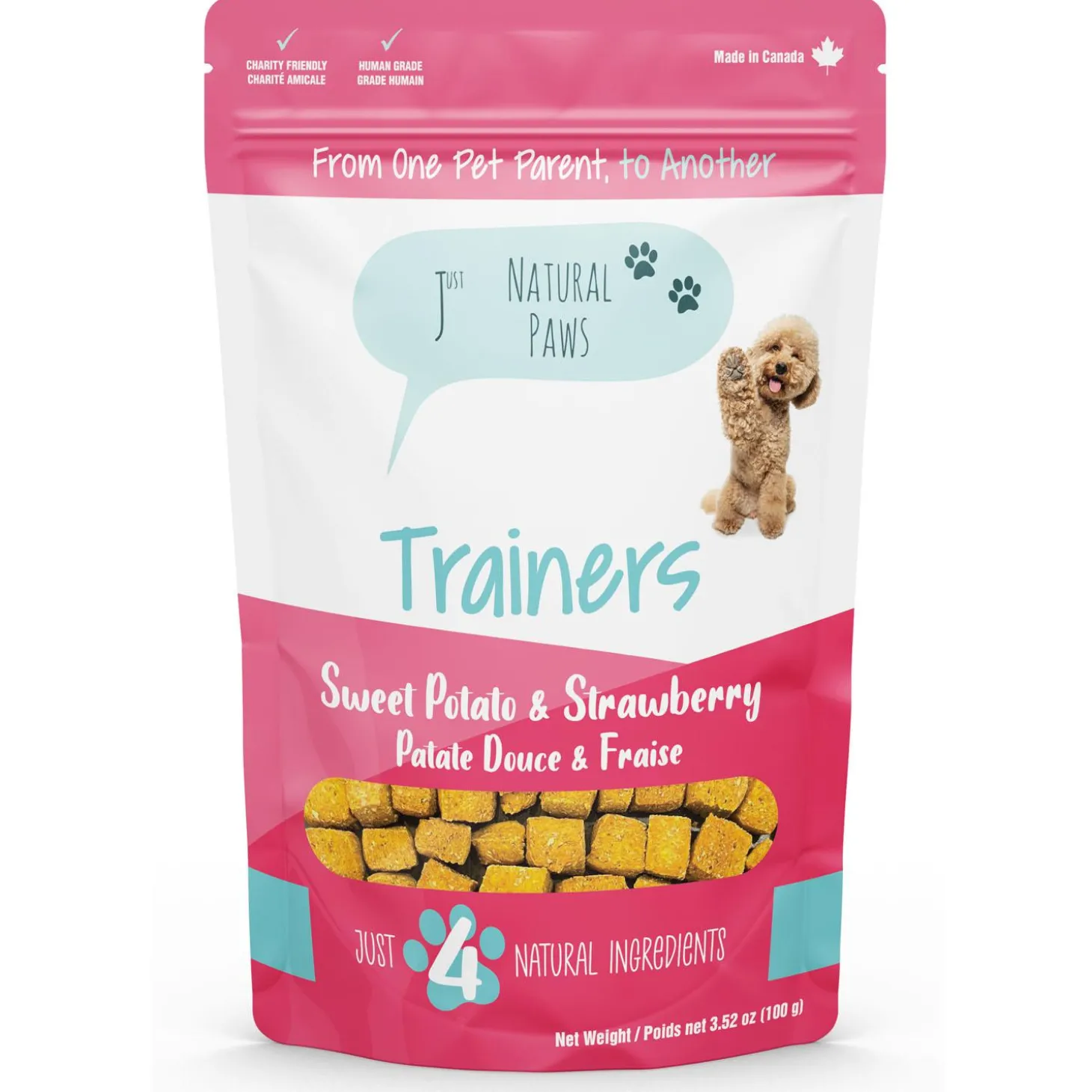 Trainers Sweet Potato & Strawberry Dog Treats