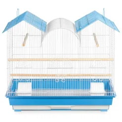 Triple Top Blue Bird Cage