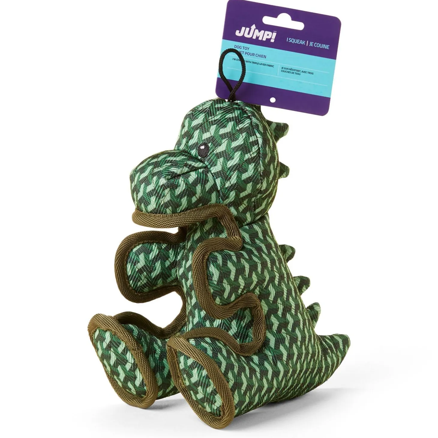 Tuff Dino Dog Toy