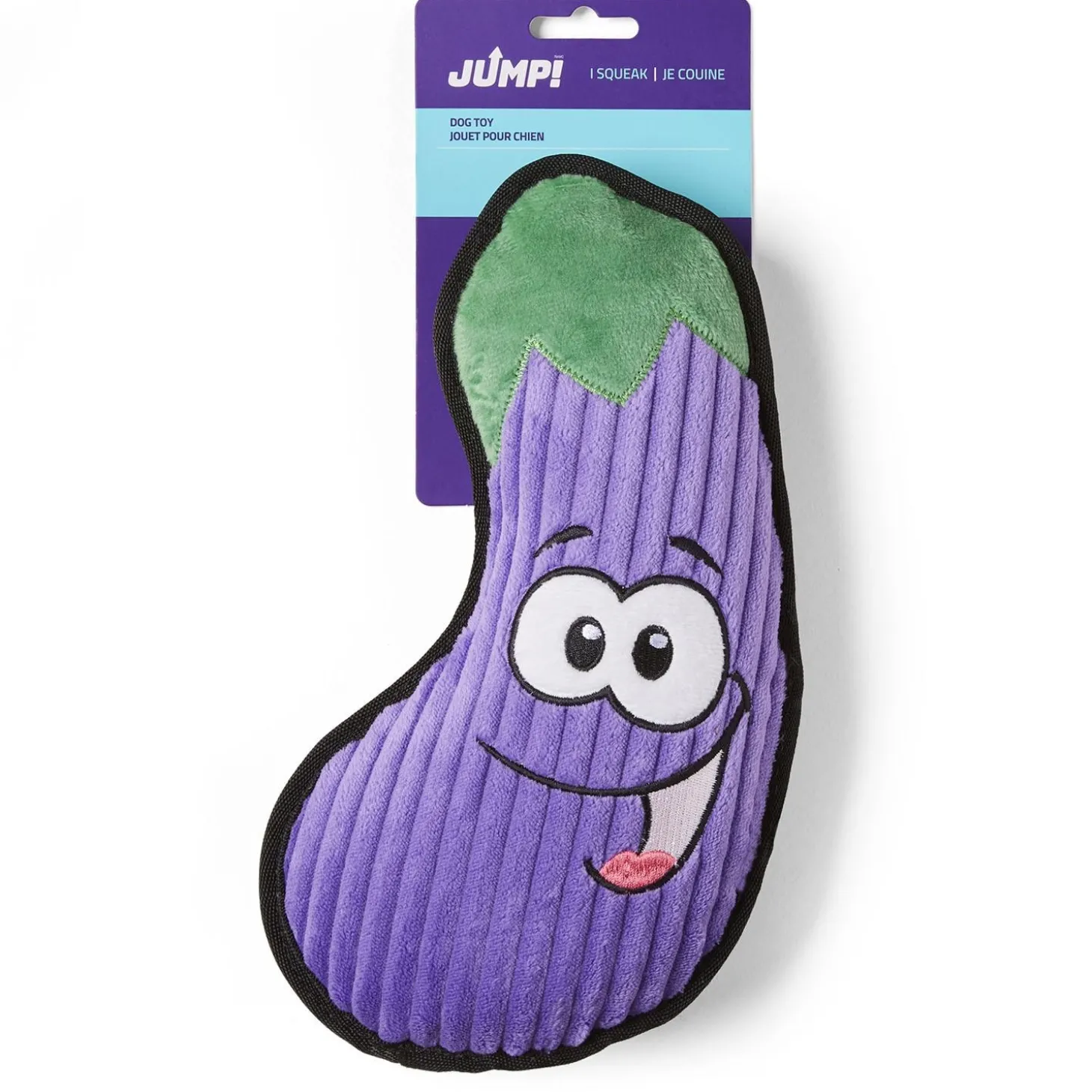 Tuff Eggplant Dog Toy
