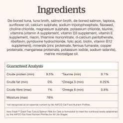 Tuna & Salmon Pate Grain-Free Cat Food