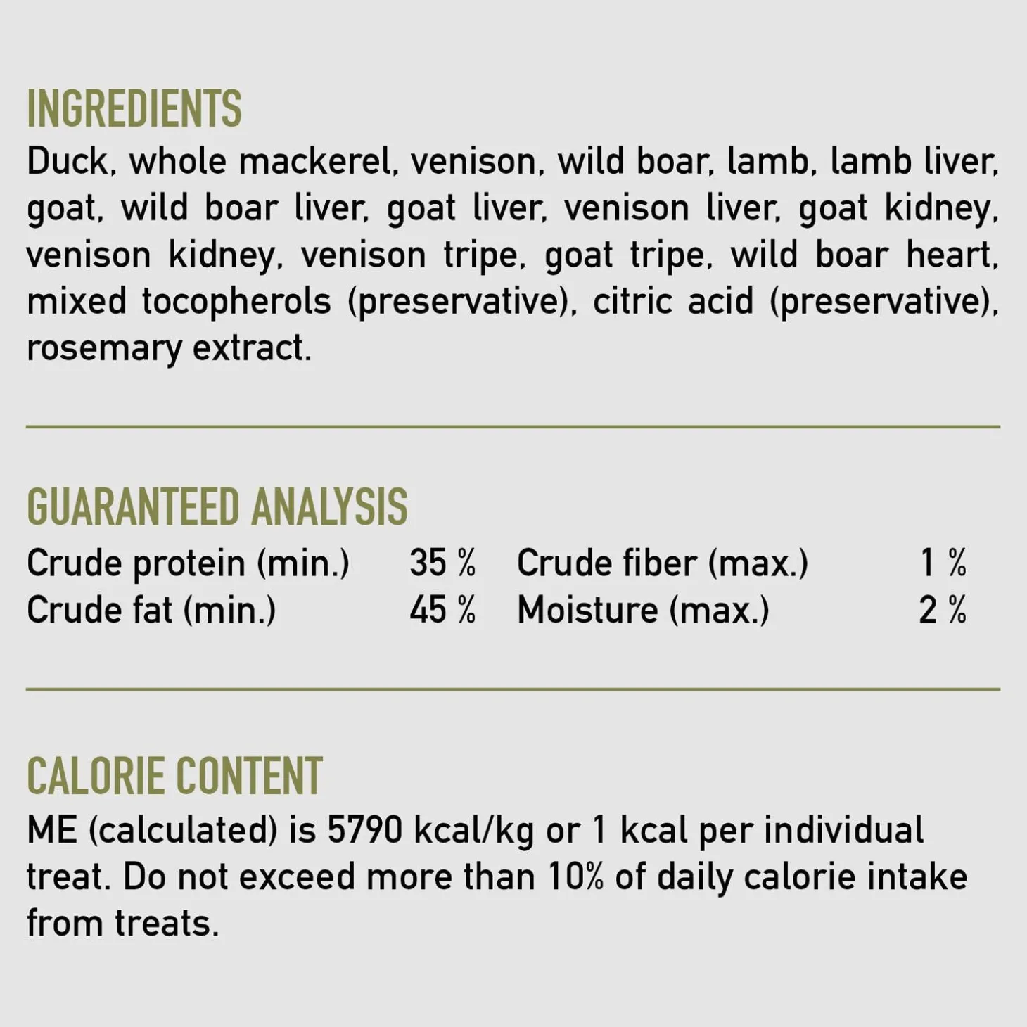 Tundra Freeze-Dried Cat Treats