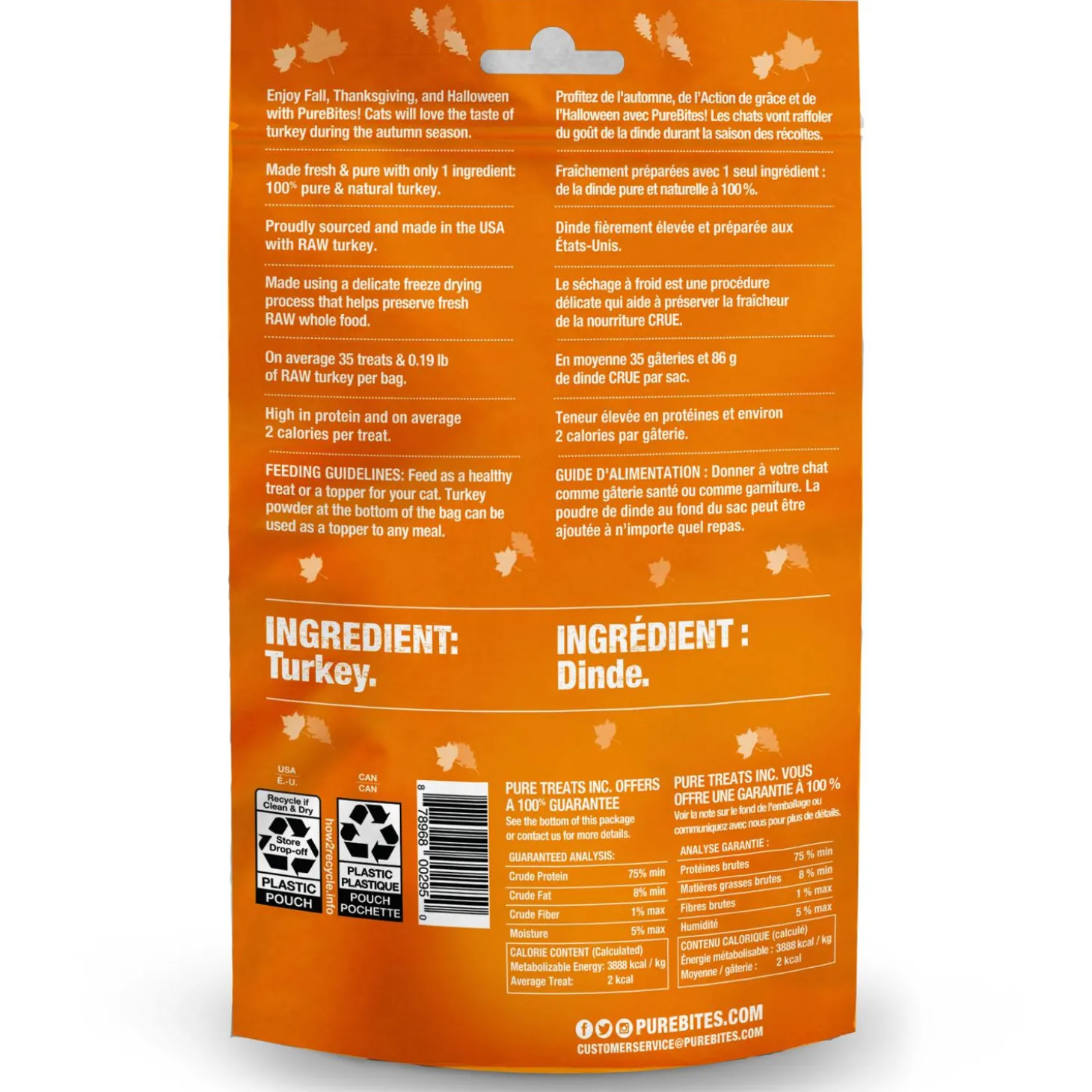 Turkey Snacks Cat Treats