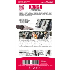 Ultimate Safety Black Tether Dog Seatbelt